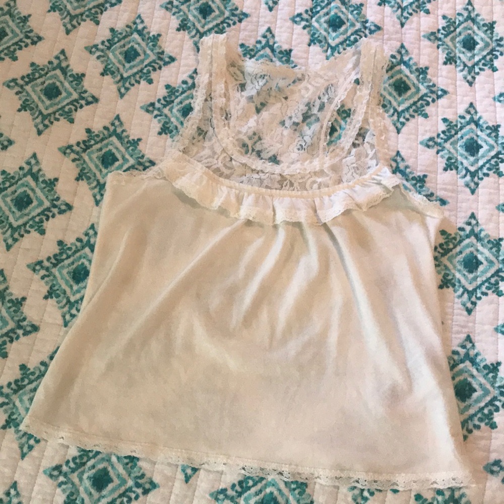 Lacy tank